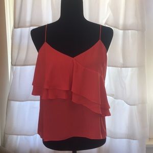 Jcrew new, with tags, ruffle detail camisole.